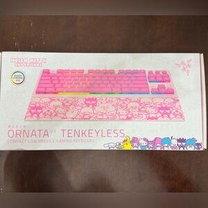 Razer Ornata V3 TKL Hello Kitty Pink Gaming Keyboard Chroma RGB RZ03-04881900